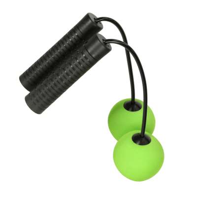 Wireless training skipping rope green and black