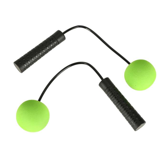 Wireless training skipping rope green and black