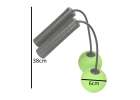 Wireless training skipping rope green and black 9