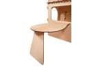 Wooden house for children with a board and table 9