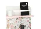 Wooden kitchen pink flowers oven LULILO 6