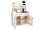Wooden kitchen pink flowers oven LULILO 7