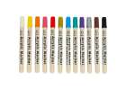 Acrylic fabric markers stone marker pens DIY waterproof markers 12 pcs. 2
