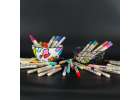 Acrylic fabric markers stone marker pens DIY waterproof markers 48 pcs. 8