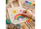 Acrylic fabric markers stone marker pens DIY waterproof markers 48 pcs. 5
