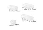 Acrylic organiser set 25 el. 3