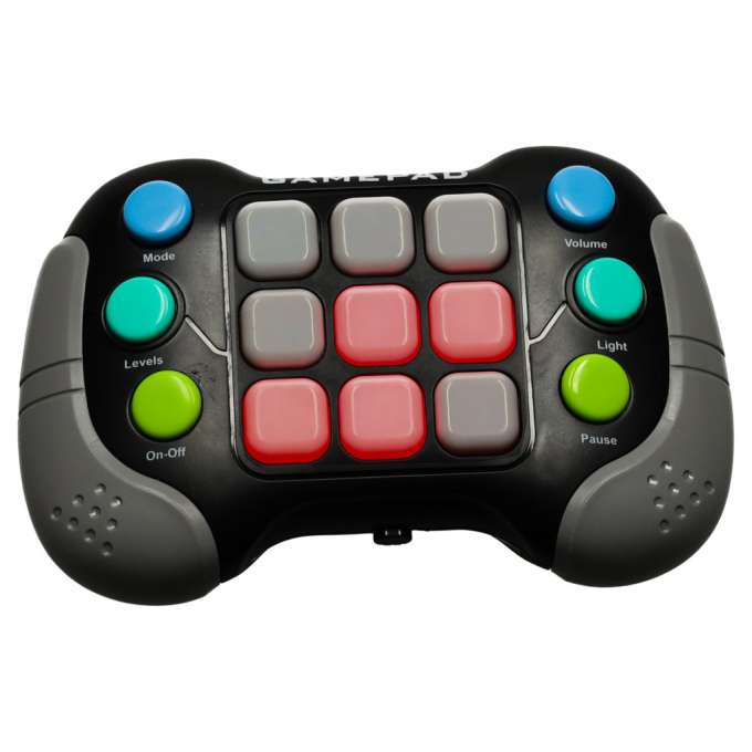 Anti-stress game console pop it black