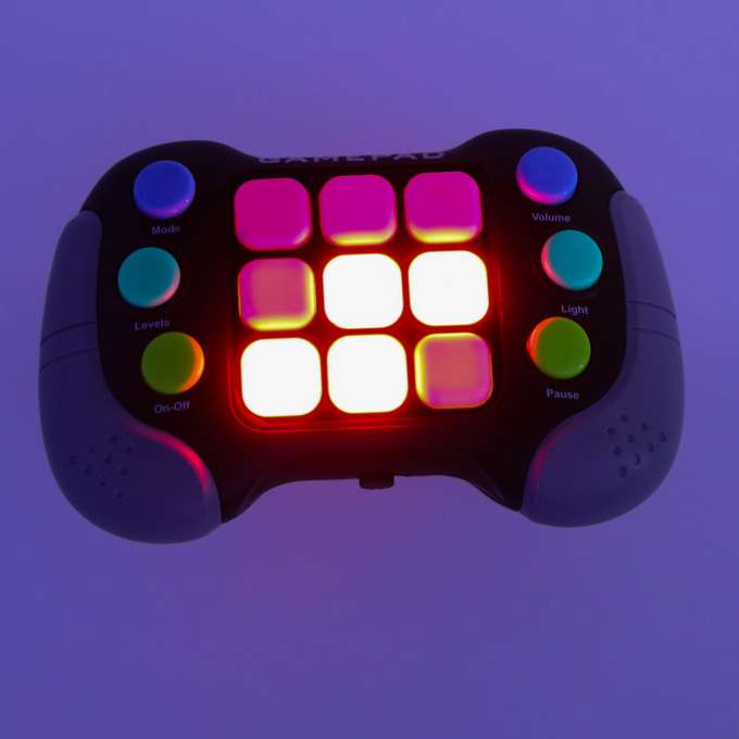 Anti-stress game console pop it black