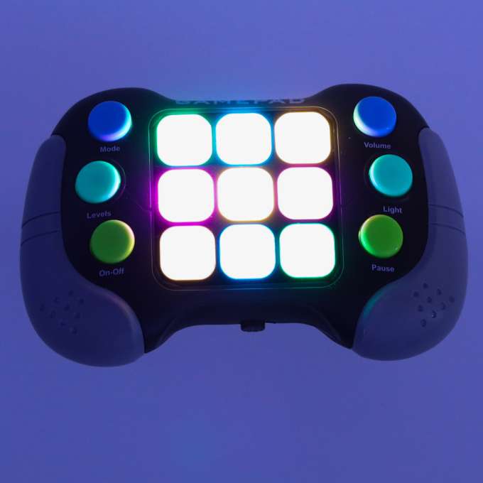 Anti-stress game console pop it black