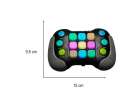 Anti-stress game console pop it black 8