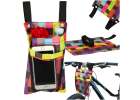 Bag for bicycle scooter handlebars telephone pannier bicycle colour check 1
