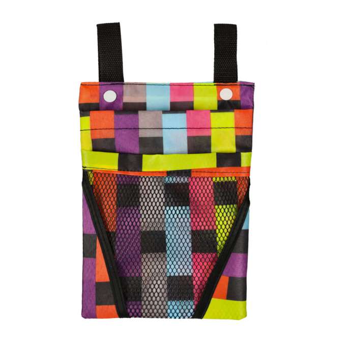 Bag for bicycle scooter handlebars telephone pannier bicycle colour check