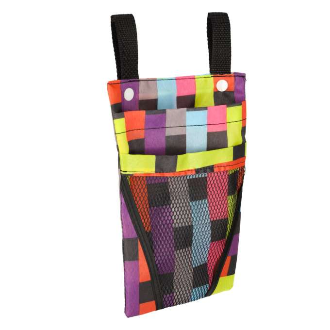 Bag for bicycle scooter handlebars telephone pannier bicycle colour check