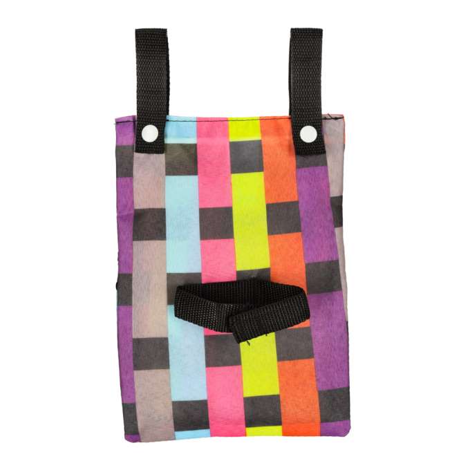 Bag for bicycle scooter handlebars telephone pannier bicycle colour check