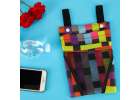 Bag for bicycle scooter handlebars telephone pannier bicycle colour check 9