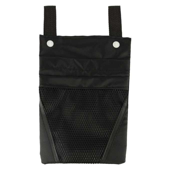 Bike scooter handlebars phone pannier bag black