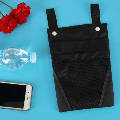 Bike scooter handlebars phone pannier bag black