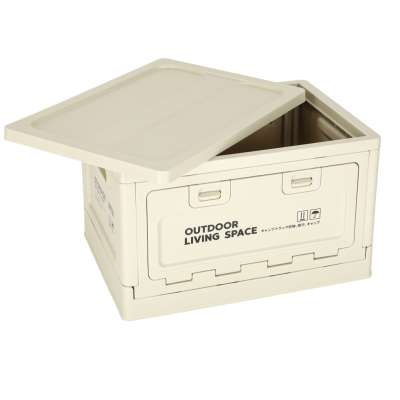 Camping box organiser for the boot