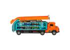 Caravan with racetrack slide 6el orange 4