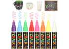 Chalk markers for glass whiteboard 8 pcs. 1