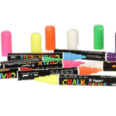 Chalk markers for glass whiteboard 8 pcs.