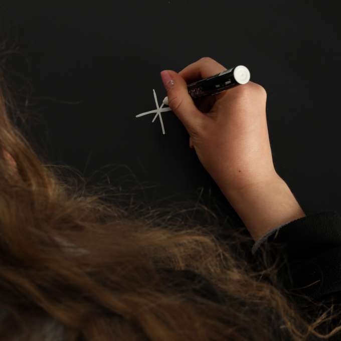 Chalk markers for glass whiteboard 8 pcs.