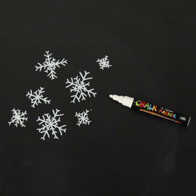 Chalk markers for glass whiteboard 8 pcs.