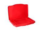 Children's car table with storage compartment red 4