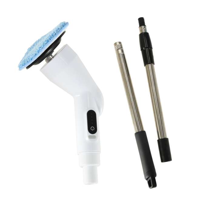 Cordless rotary electric washer brush