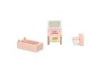 Dolls' house furniture wooden pink 6