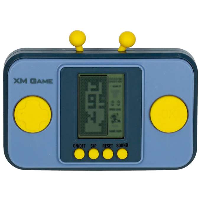 Electronic game tetris sound toy white