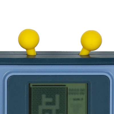 Electronic game tetris sound toy white