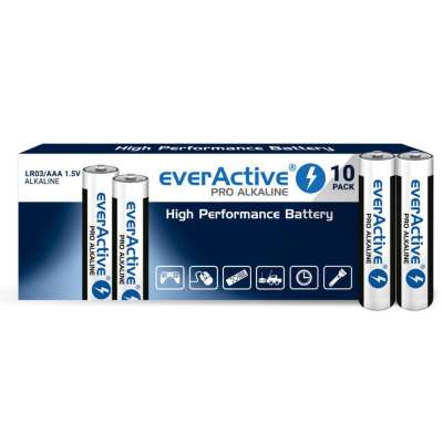 EverActive Pro Alkaline LR03 AAA battery 10 pcs.