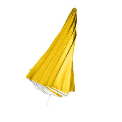 Garden beach umbrella adjustable foldable UV 150cm yellow