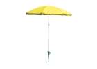 Garden beach umbrella adjustable foldable UV 150cm yellow 6