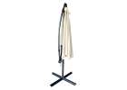 Garden umbrella large folding umbrella with boom 290cm beige 4