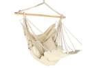 Hammock Brazilian chair with footrest 130cm beige 2