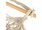 Hammock Brazilian chair with footrest 130cm beige 7