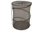 Hanging laundry basket folding clothes hamper 5