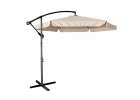 LUARO Garden umbrella large folding umbrella with boom 290cm beige 3