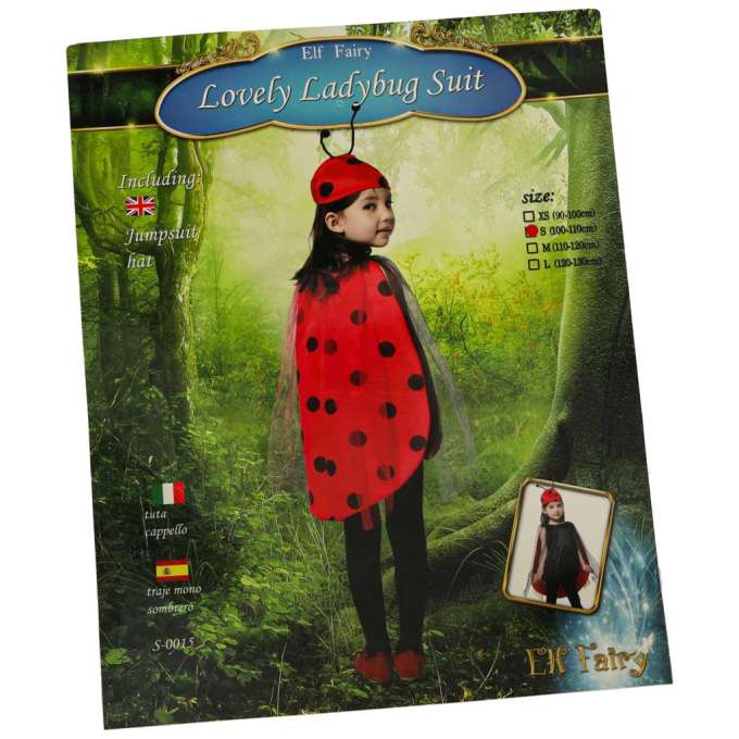 Ladybird costume size S