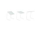 Laptop side table foldable 52x40cm white 5
