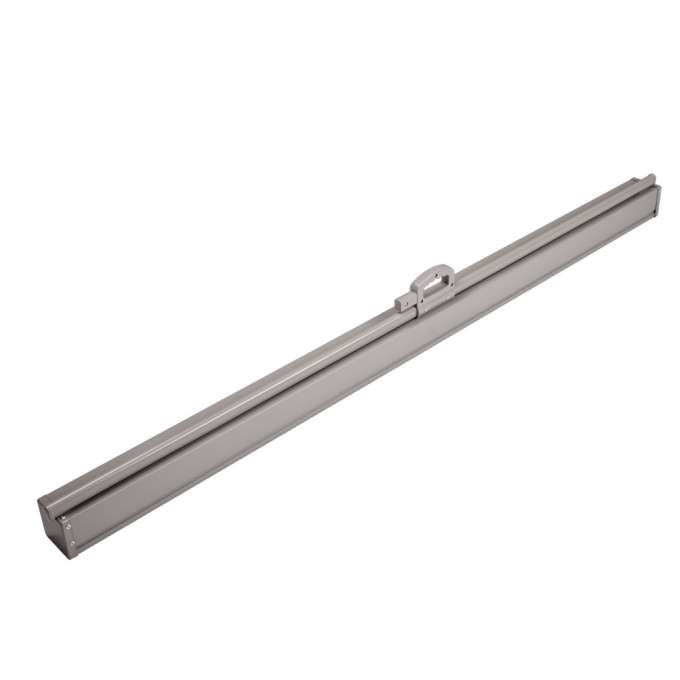 Lateral terrace awning retractable screen 180 grey