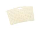 Laundry basket folding bathroom organiser white 6