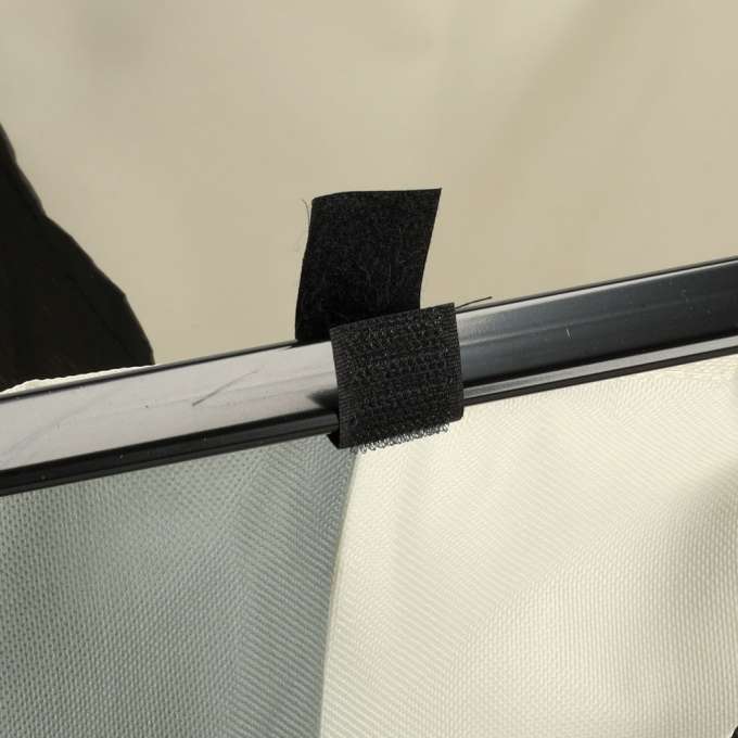 Laundry basket segregation organiser 2 compartments