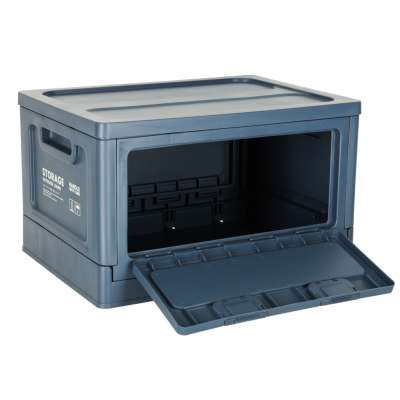 Luggage organiser camping box navy blue