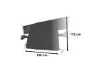 Magnetic glass cover thickened 2