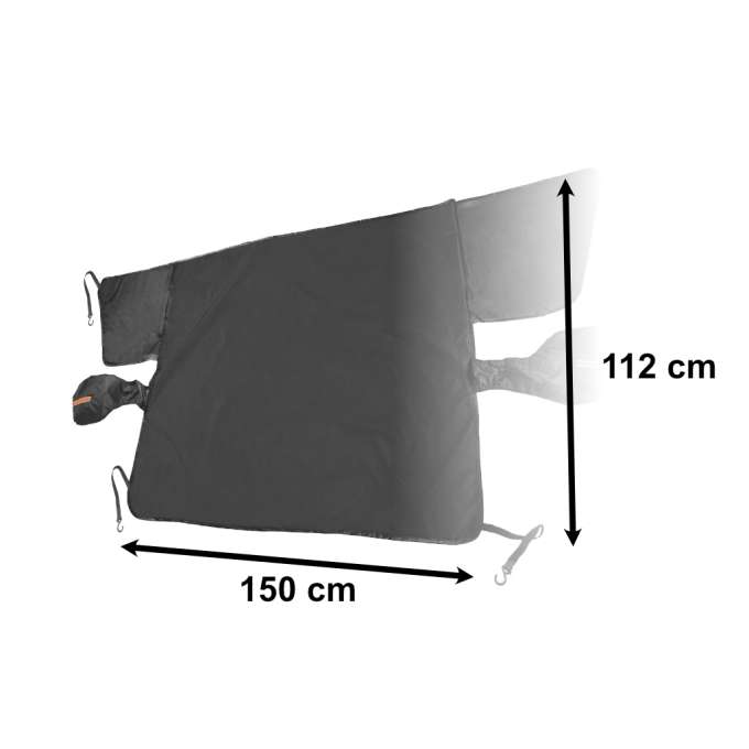 Magnetic glass cover thickened