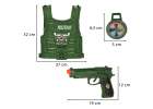 Military kit costume waistcoat rifle binoculars 10