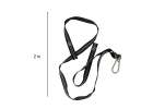 Mounting set for hammock swing strap + snap hook carabiner 9